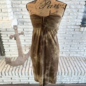 ECo Yoga Sustainable Organic Halter Dress Sz S